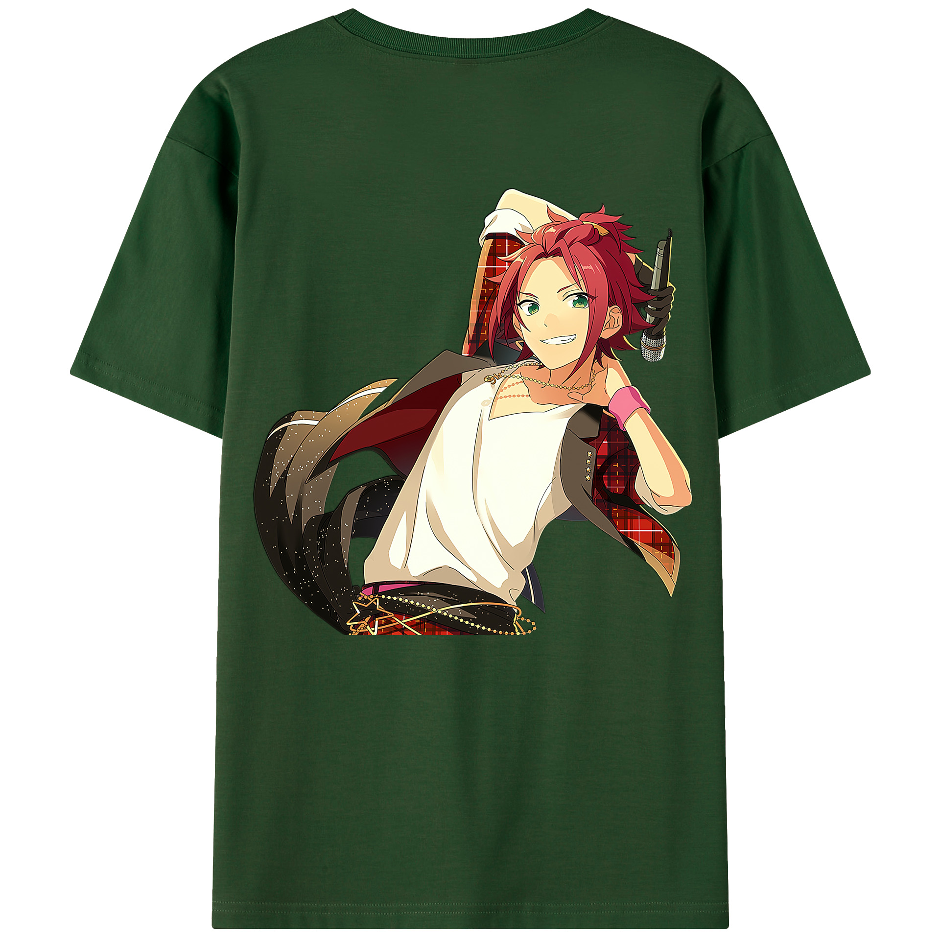 （画像用） あんさんぶるスターズ! Ensemble Stars 綿100％半袖Tシャツ（背面プリント）